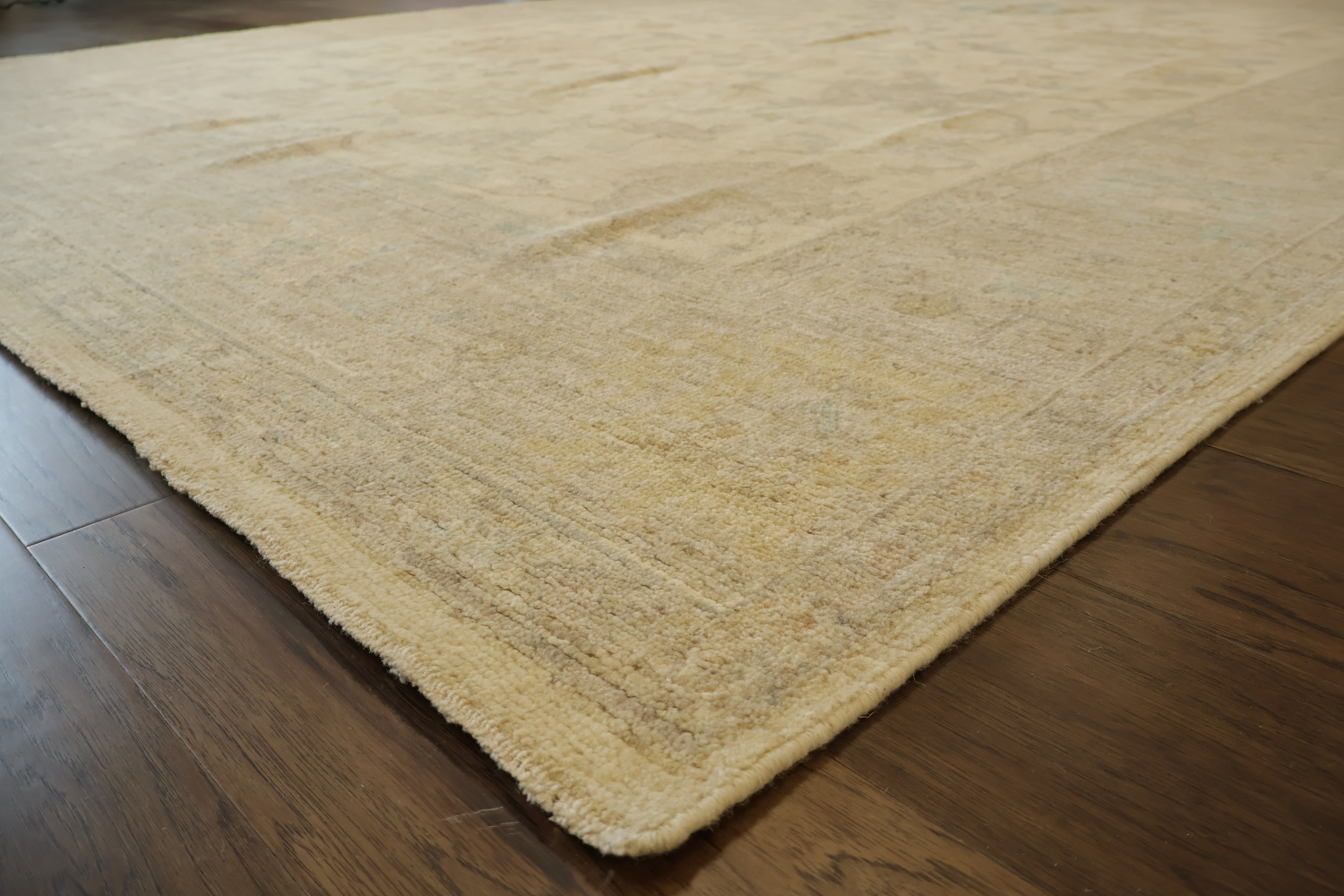 All Over Muted Floral Oushak Oriental Turkish Area Rug 8x10