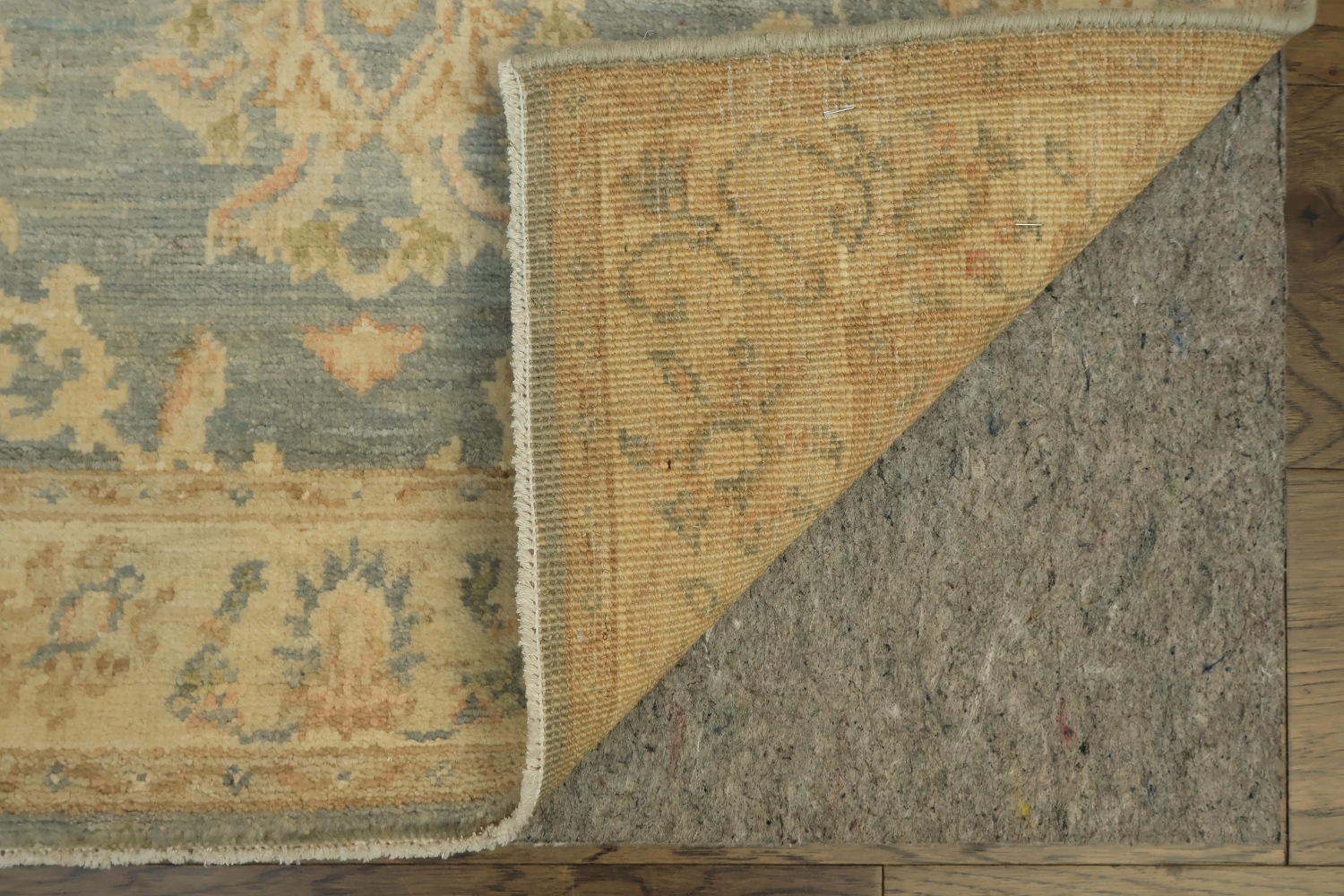 Stunning! Muted Green Oriental Oushak Turkish Runner Wool Rug 3x7