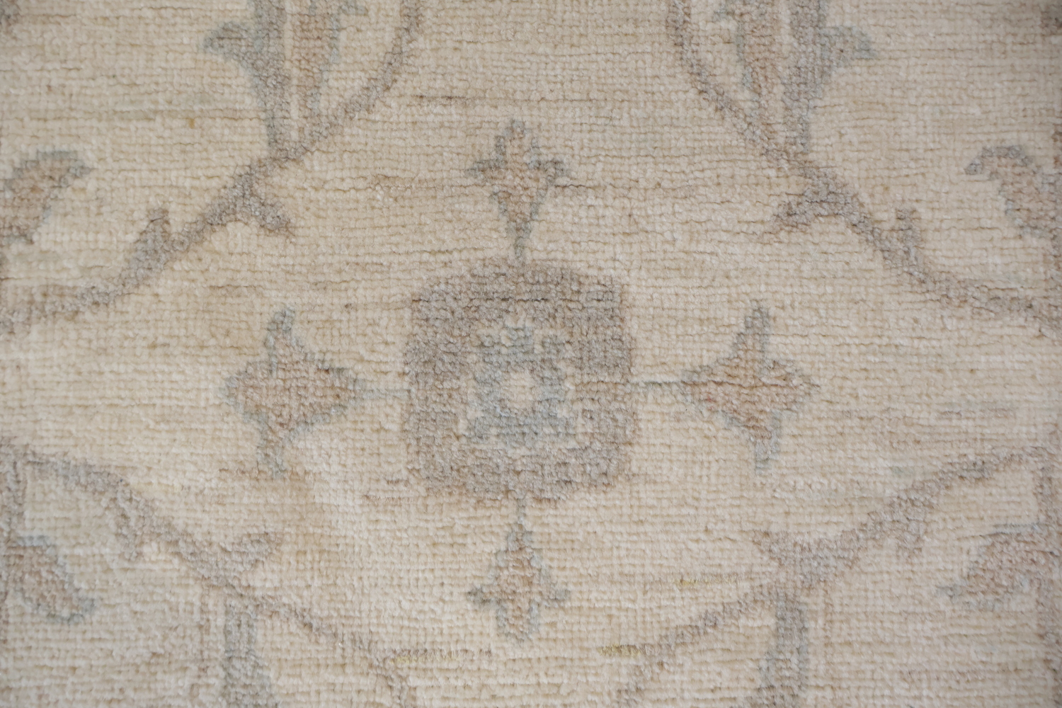 Muted All Over Floral Oushak Turkish Oriental Wool Round Rug 8x8