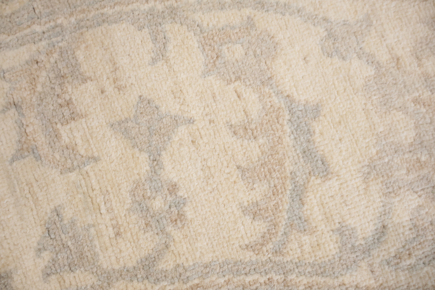 Muted All Over Floral Oushak Turkish Oriental Wool Round Rug 8x8
