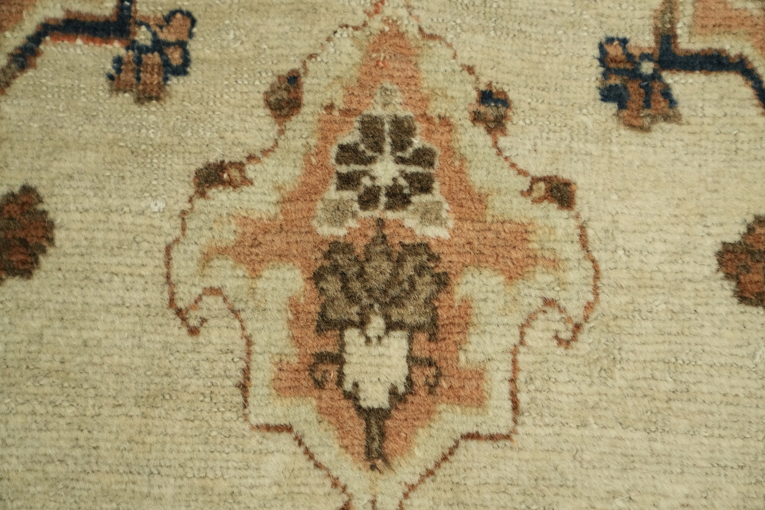 Pre-1900 Antique Beige Tabriz Haj-Jalili Persian Rug 4'x6'