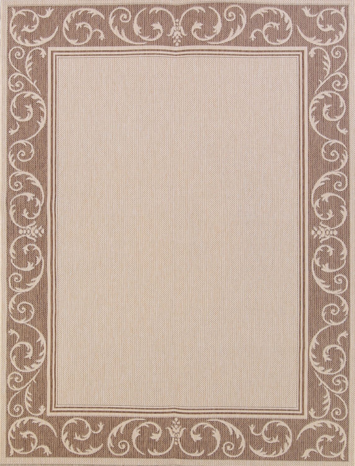 Outdoor Jute Belgium Oriental Area Rug