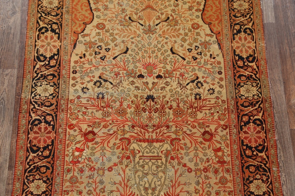 4x7 Kashan Mohtashem Persian Area Rug