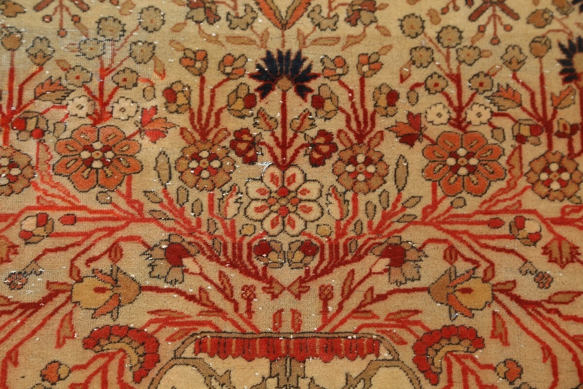 4x7 Kashan Mohtashem Persian Area Rug