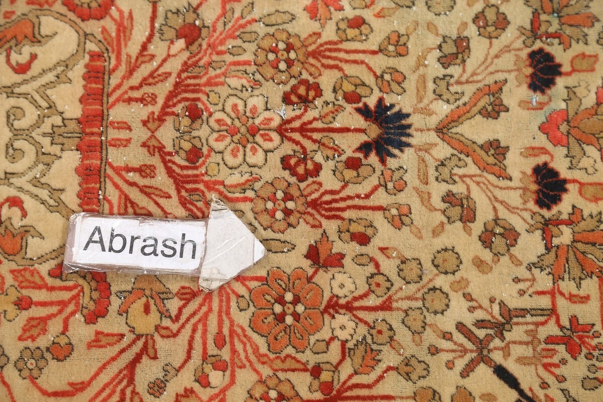 4x7 Kashan Mohtashem Persian Area Rug