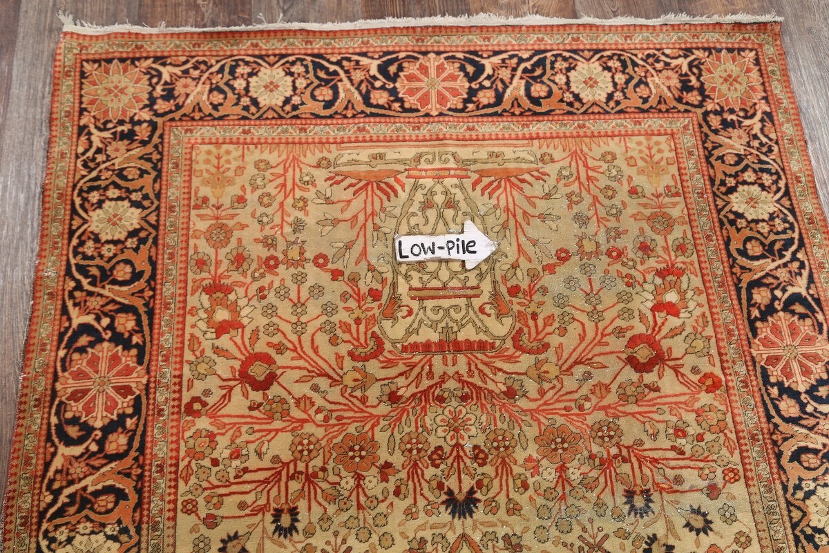 4x7 Kashan Mohtashem Persian Area Rug