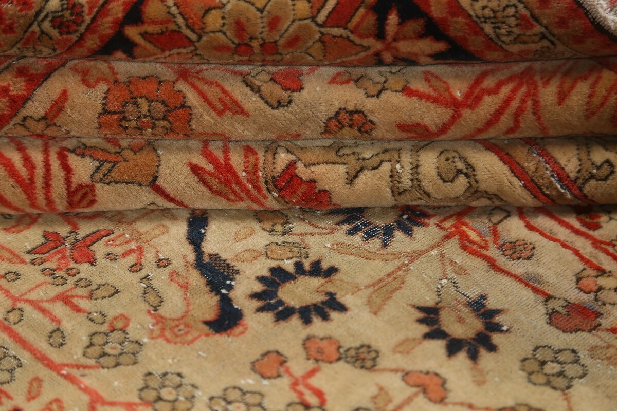 4x7 Kashan Mohtashem Persian Area Rug