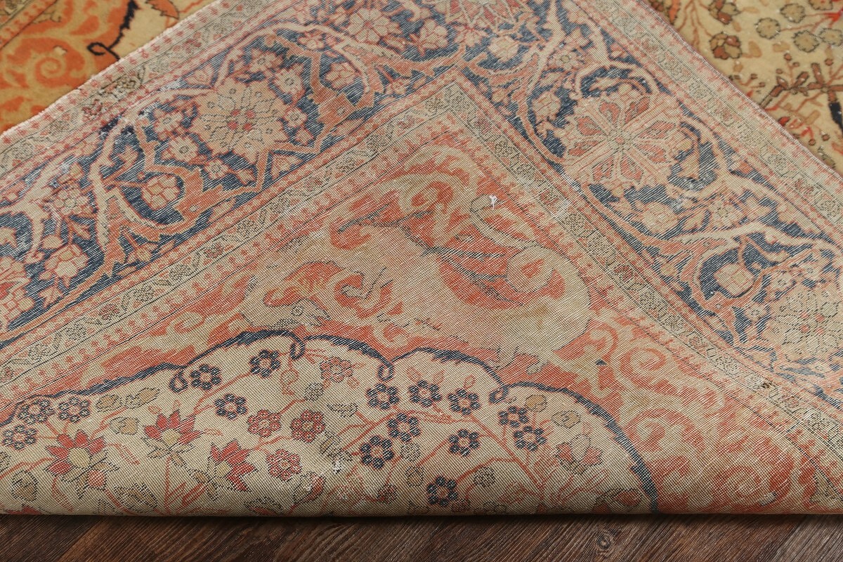 4x7 Kashan Mohtashem Persian Area Rug