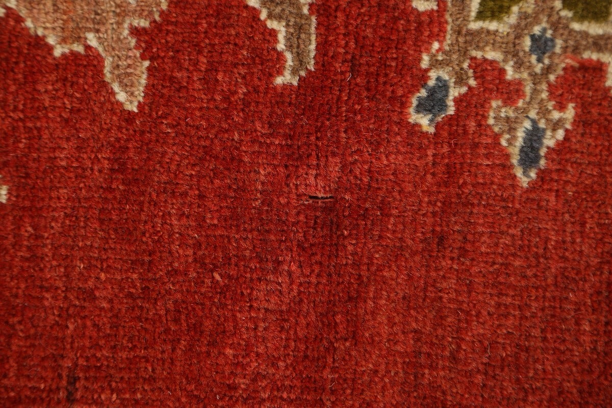 Pre-1900 Vegetable Dye Sultanabad Sarouk Persian Area Rug 7x12
