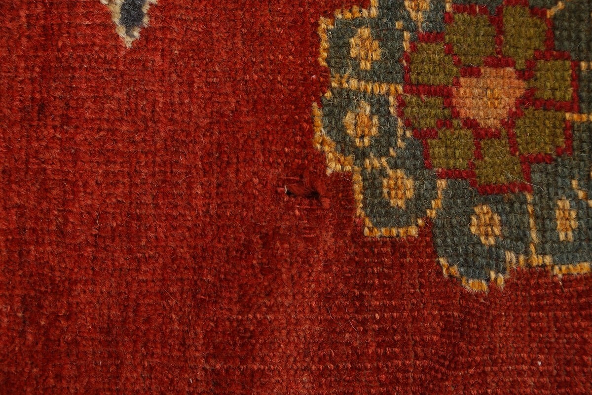 Pre-1900 Vegetable Dye Sultanabad Sarouk Persian Area Rug 7x12