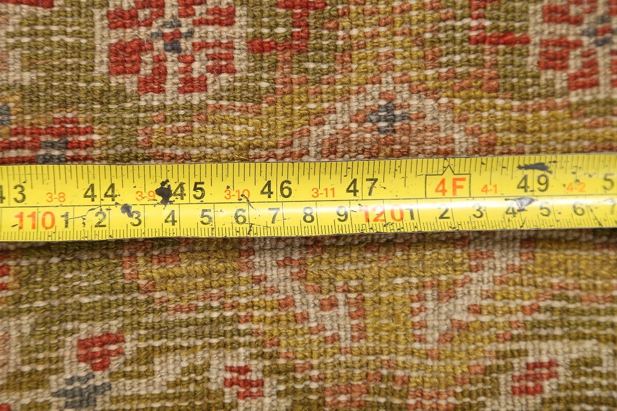 Pre-1900 Vegetable Dye Sultanabad Sarouk Persian Area Rug 7x12