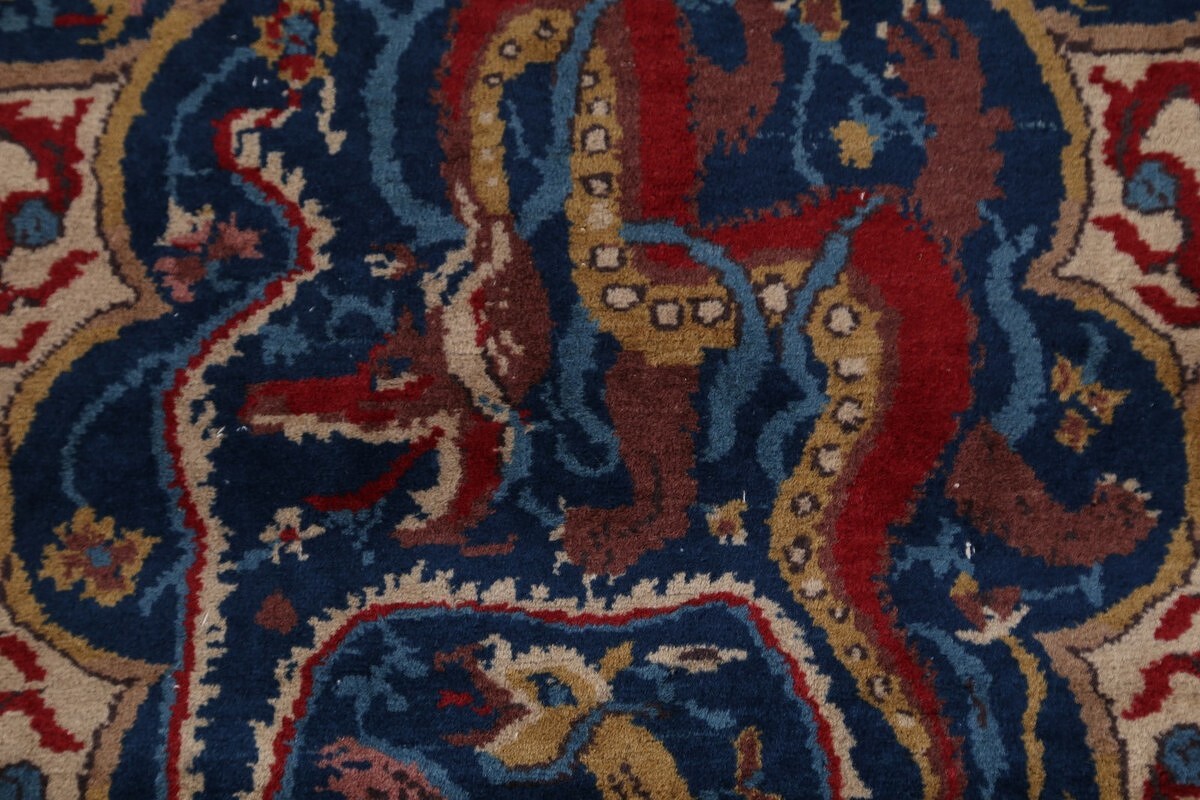 Antique Vegetable Dye 12x20 Agra Taj-Mahal Oriental Area Rug