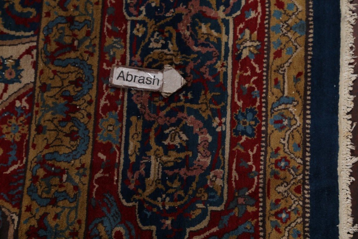 Antique Vegetable Dye 12x20 Agra Taj-Mahal Oriental Area Rug