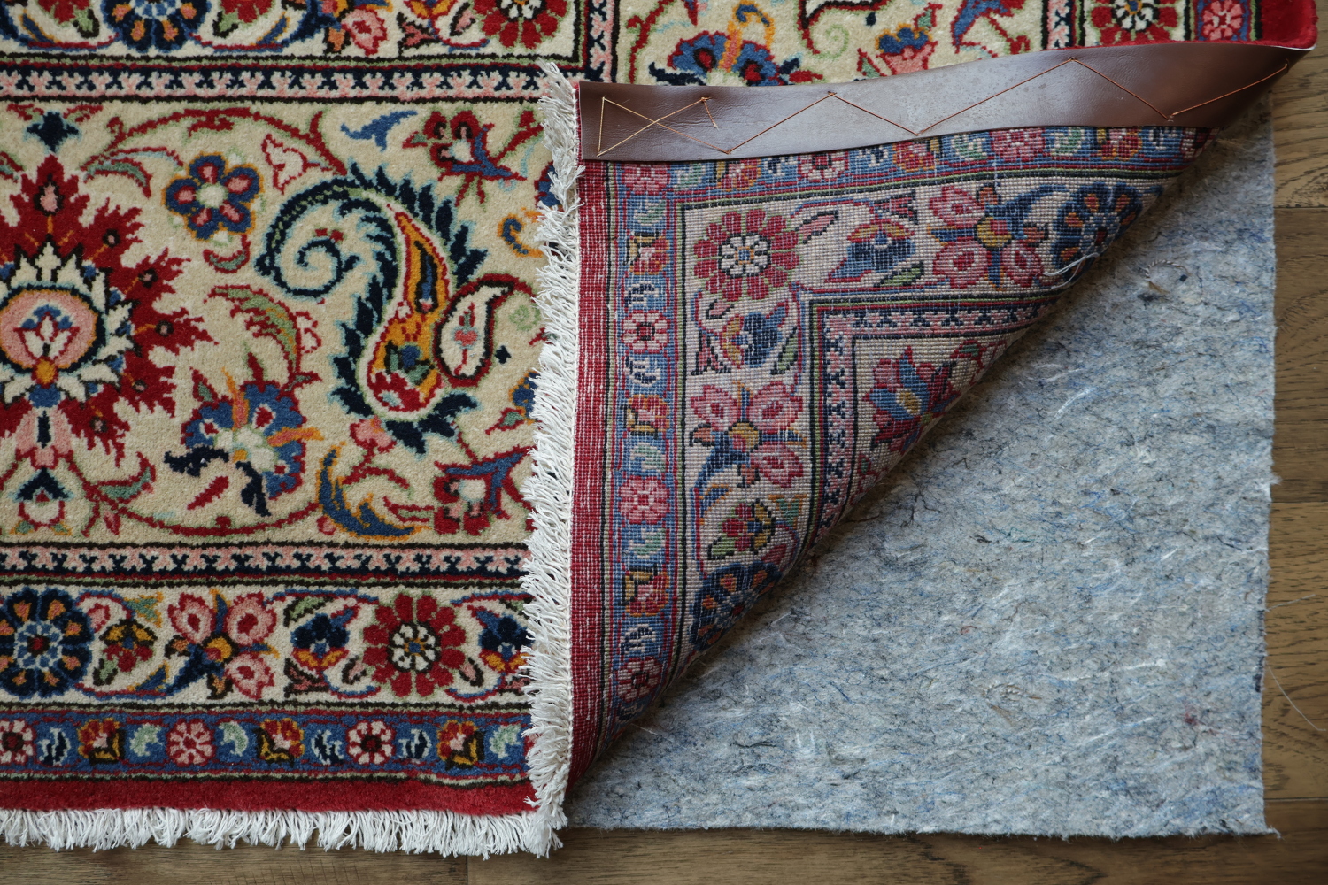 Top Quality Traditional All-Over Red Kashan Persian Area Rug 10x14