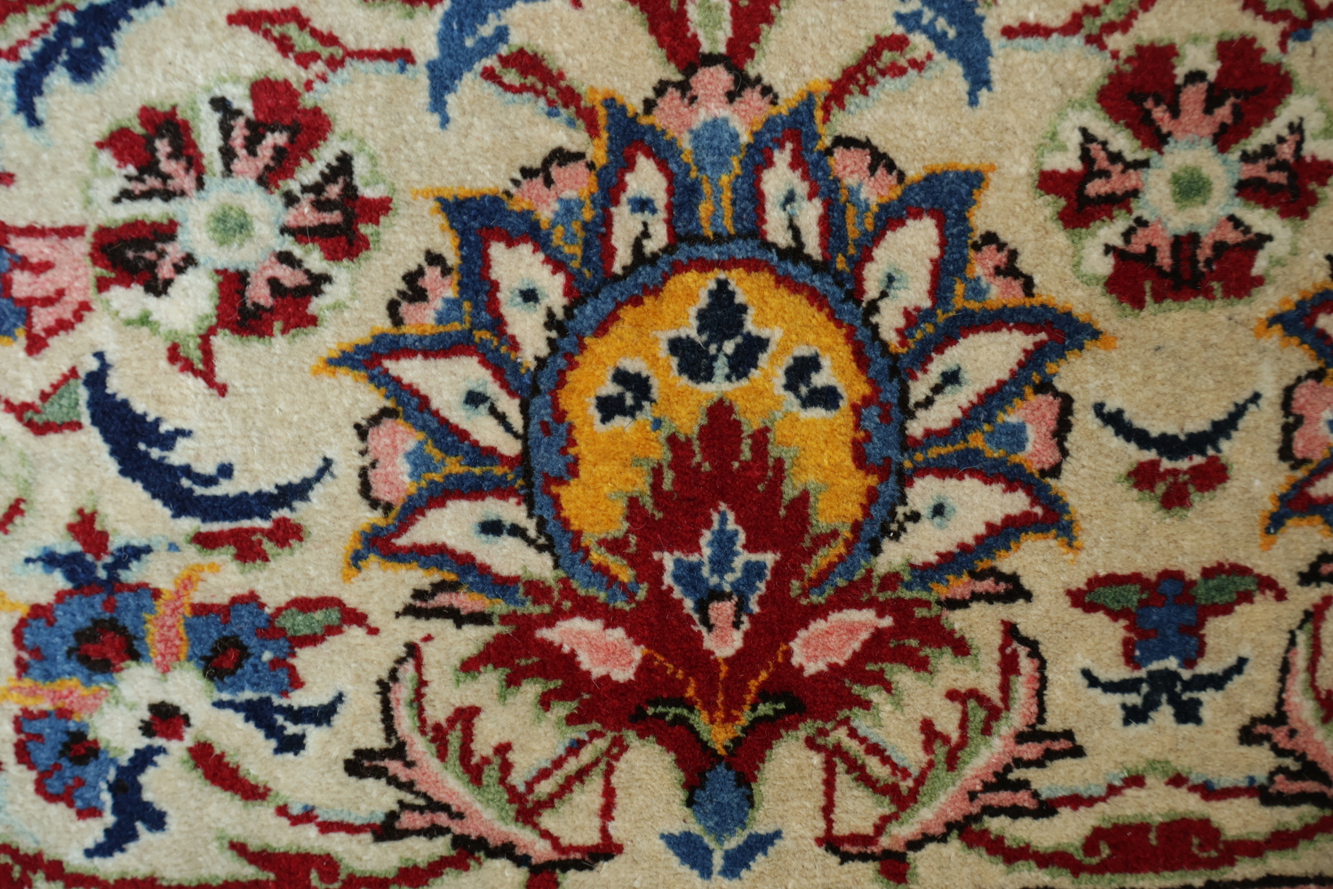 Top Quality Traditional All-Over Red Kashan Persian Area Rug 10x14