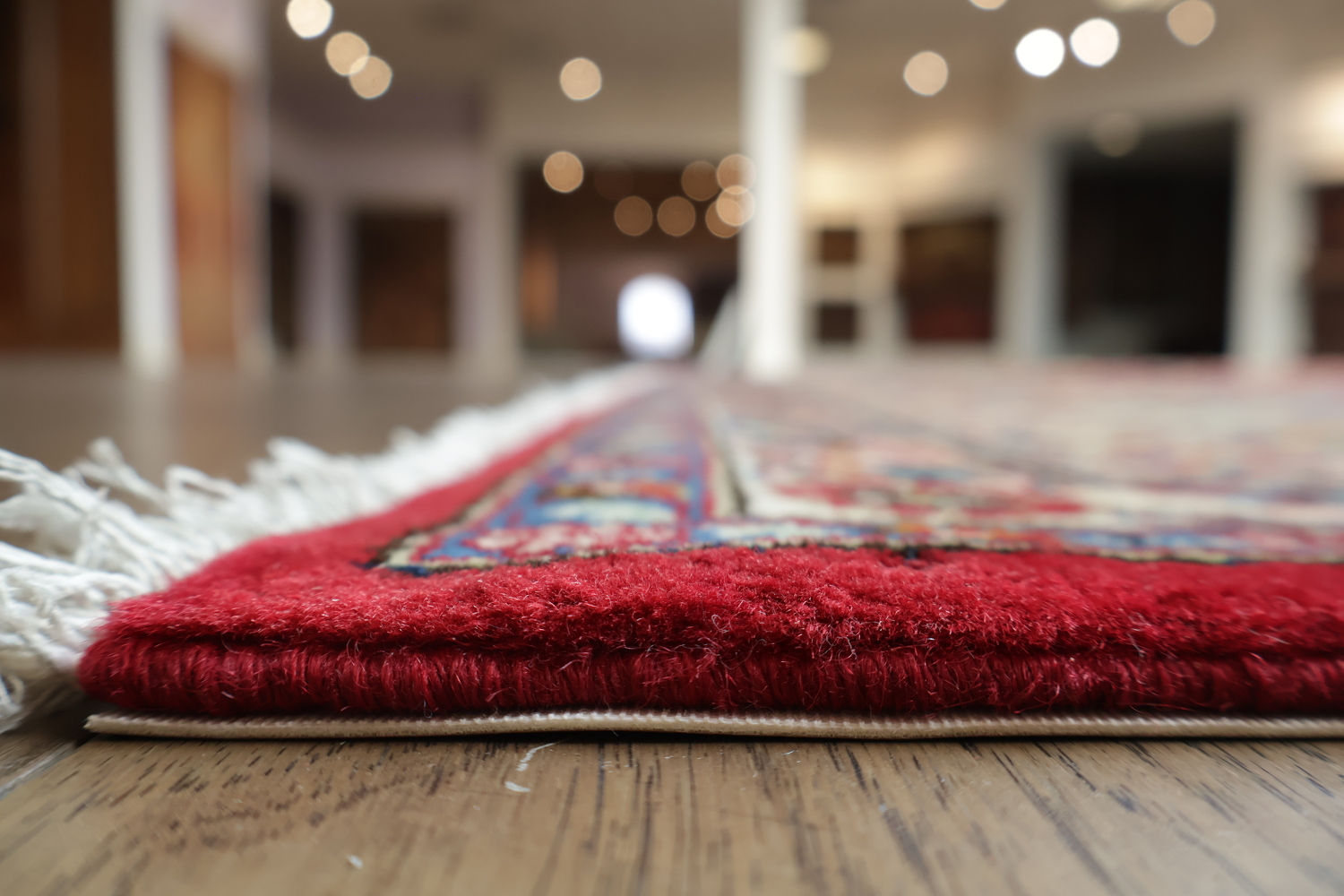 Top Quality Traditional All-Over Red Kashan Persian Area Rug 10x14
