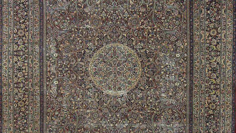 Pre-1900 Antique 9x12 Dorokhsh Persian Area Rug