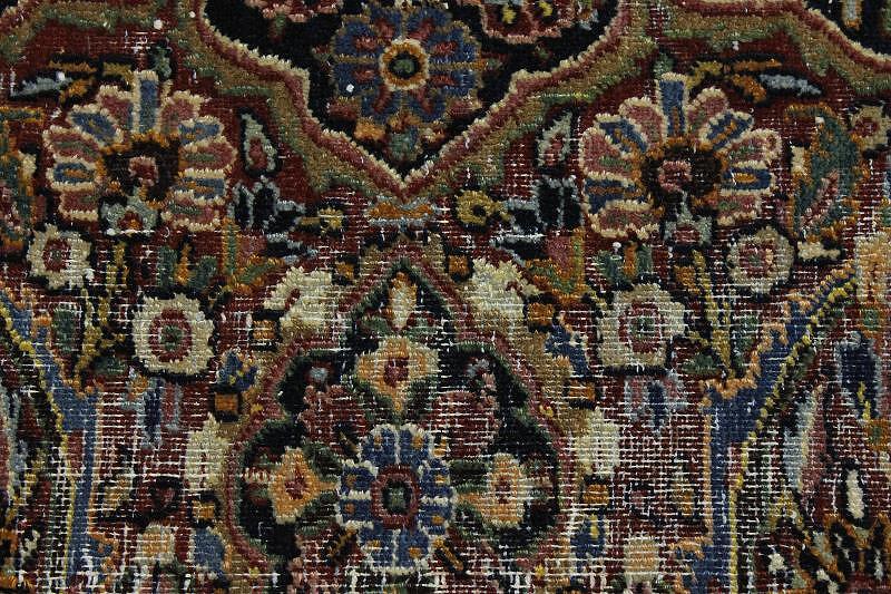 Pre-1900 Antique 9x12 Dorokhsh Persian Area Rug