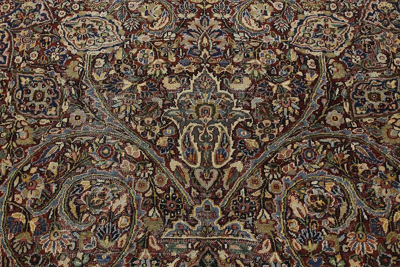 Pre-1900 Antique 9x12 Dorokhsh Persian Area Rug