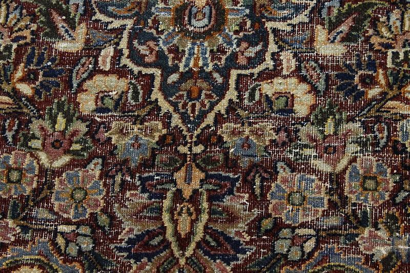 Pre-1900 Antique 9x12 Dorokhsh Persian Area Rug