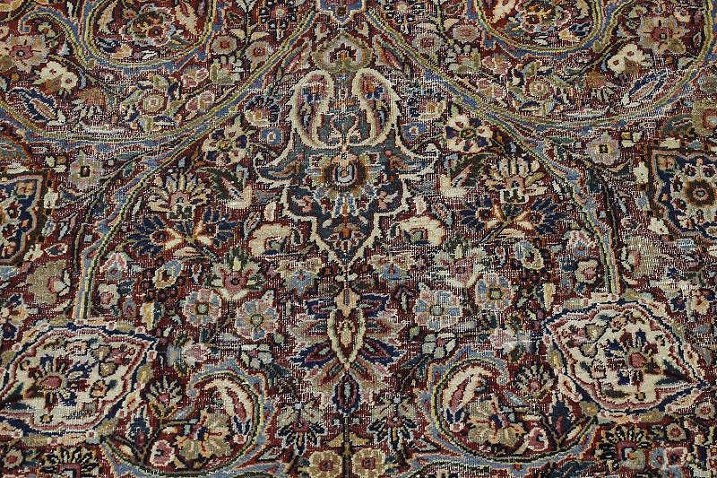 Pre-1900 Antique 9x12 Dorokhsh Persian Area Rug