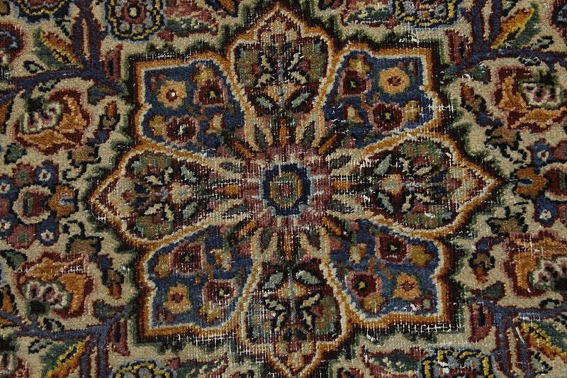Pre-1900 Antique 9x12 Dorokhsh Persian Area Rug