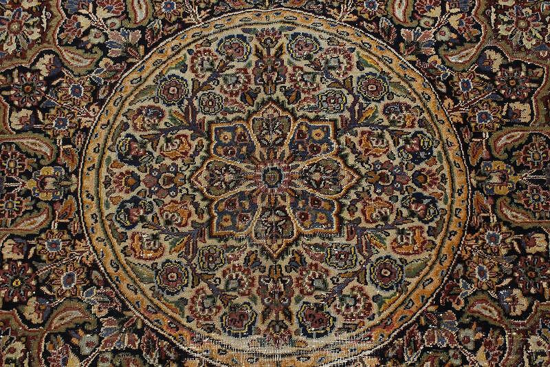 Pre-1900 Antique 9x12 Dorokhsh Persian Area Rug