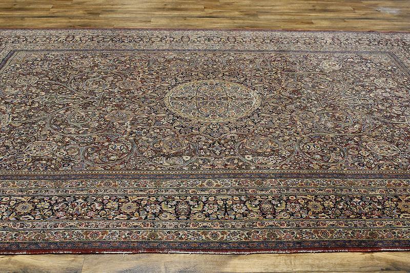 Pre-1900 Antique 9x12 Dorokhsh Persian Area Rug