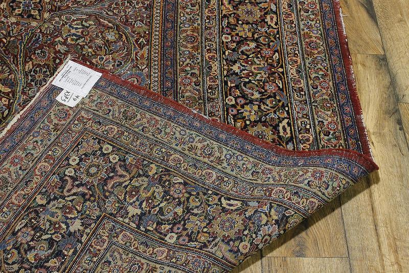 Pre-1900 Antique 9x12 Dorokhsh Persian Area Rug
