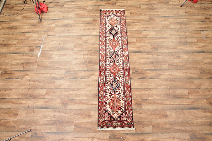 2x9 Yalameh Persian Oriental Area Rug