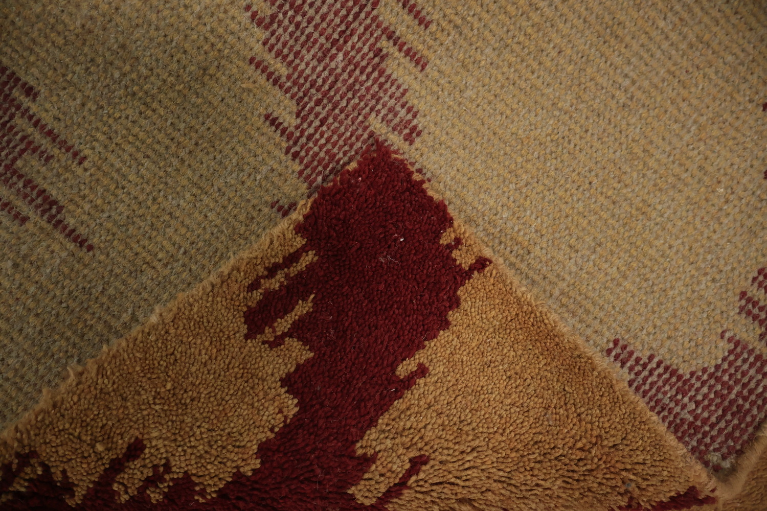 Ikat Patterned Moroccan Large Rug 10x14 for Modern Homes