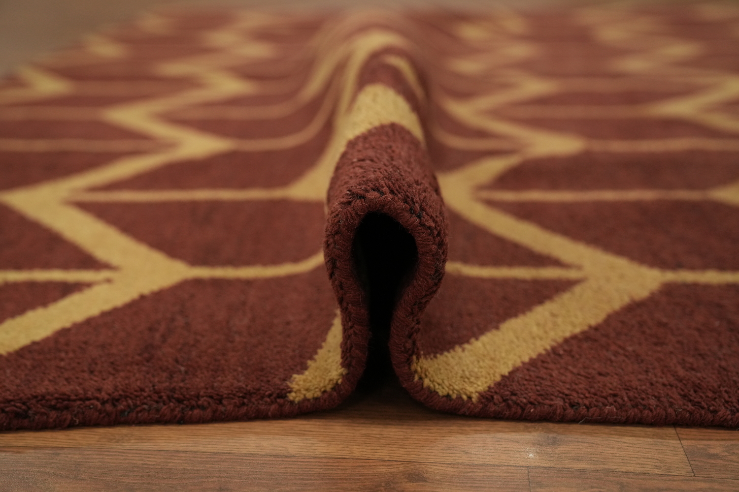 Chevron Design Moroccan Area Rug 9x12 for a Stylish and Cozy Home