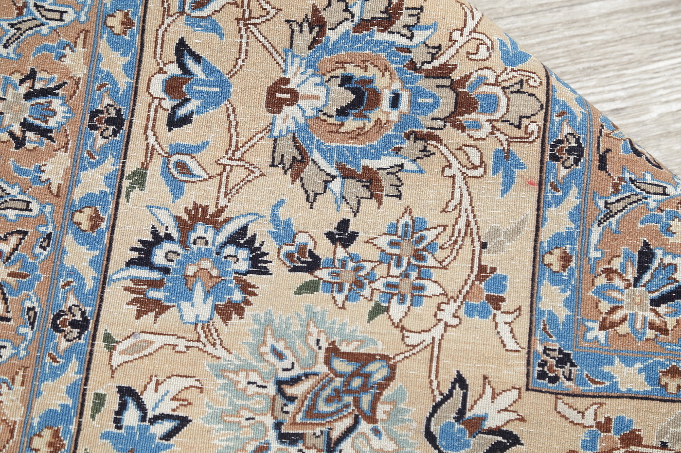 Red Antique Floral Nain Persian Area Rug 10X14