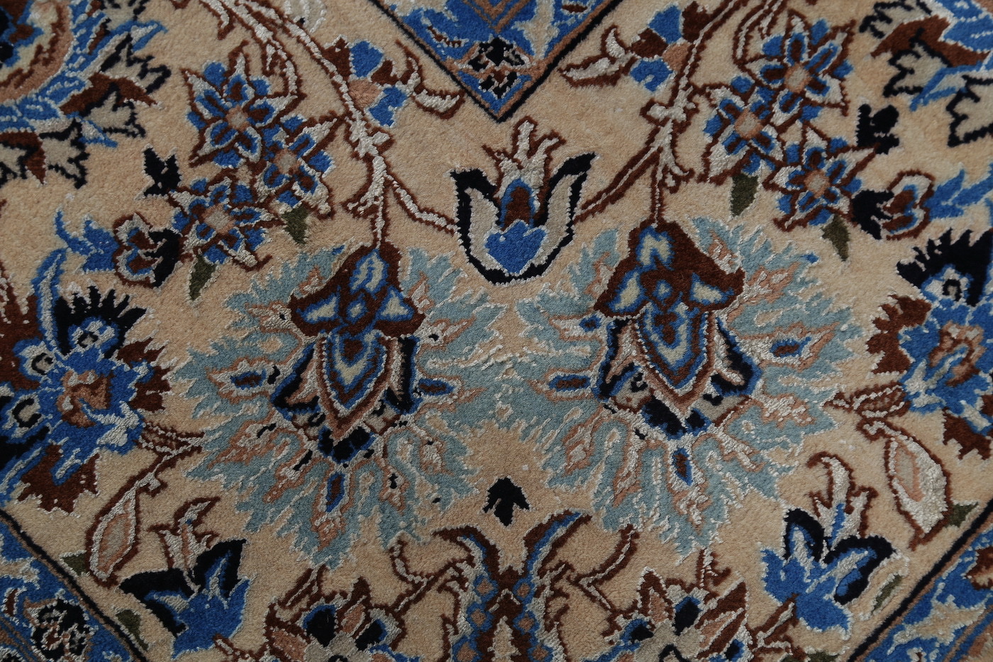 Red Antique Floral Nain Persian Area Rug 10X14