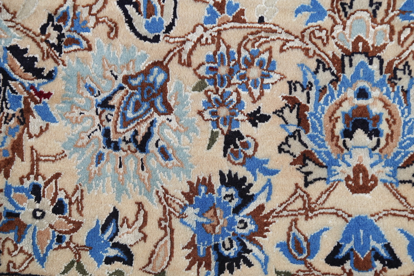 Red Antique Floral Nain Persian Area Rug 10X14