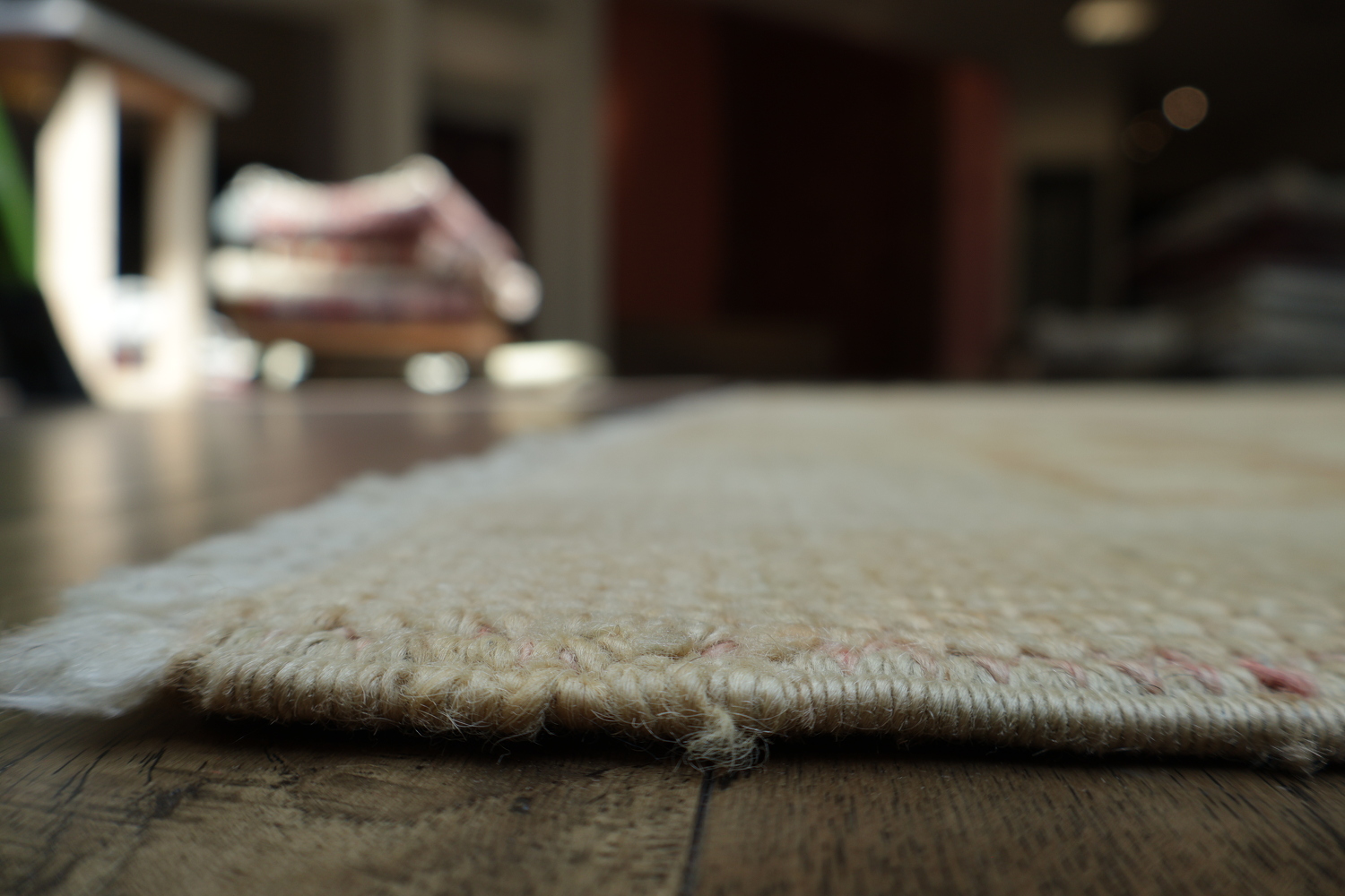 Vegetable Dye Oushak Turkish Hand-Knotted Area Rug 7x11