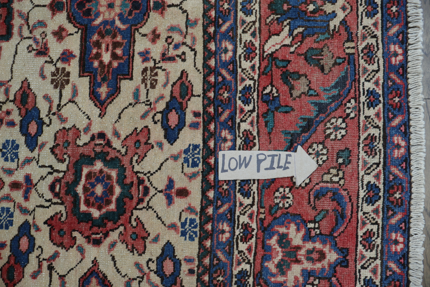 Antique Heriz Persian Living Room Wool Rug 8x11