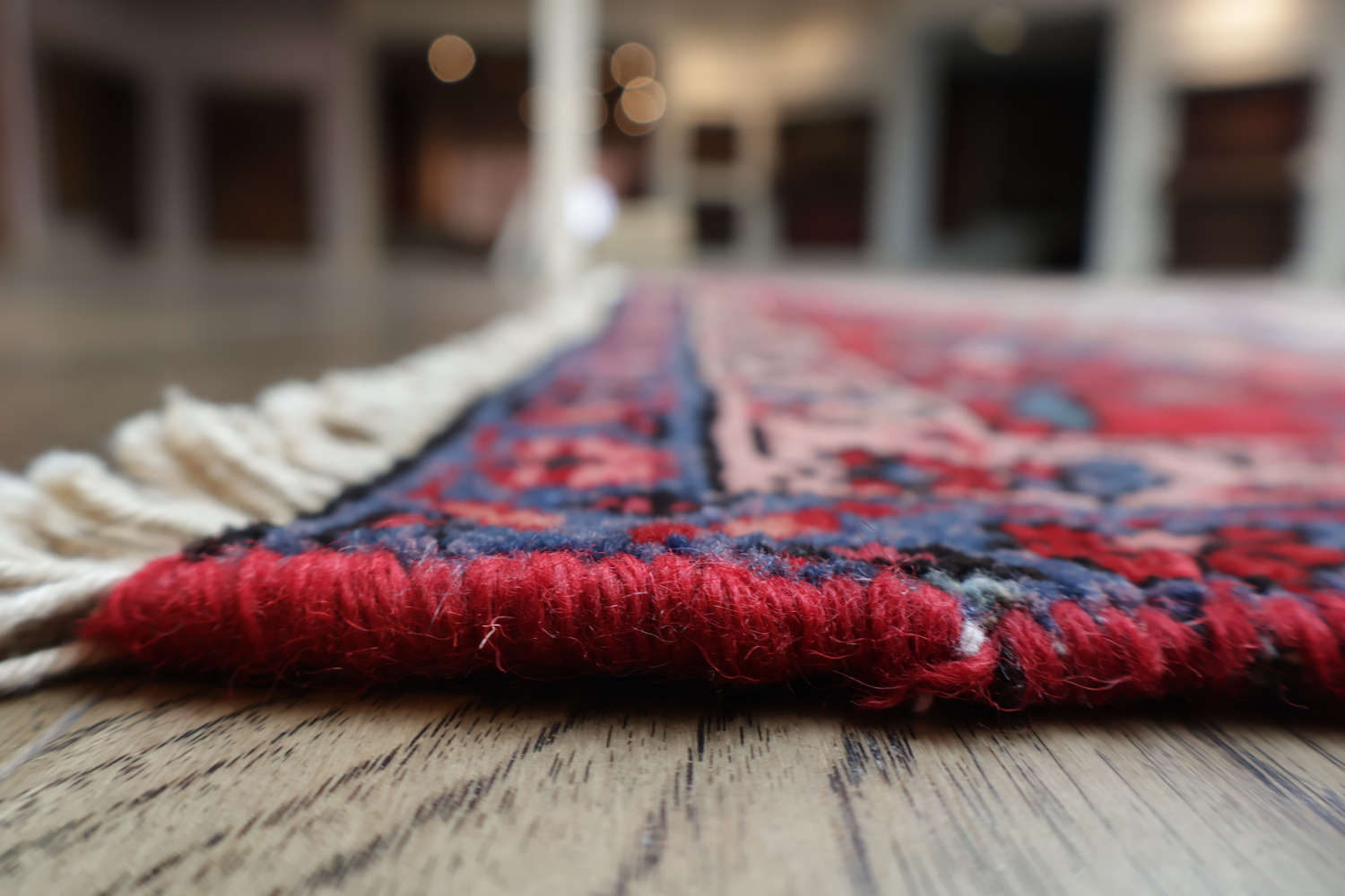 Antique Heriz Persian Living Room Wool Rug 8x11