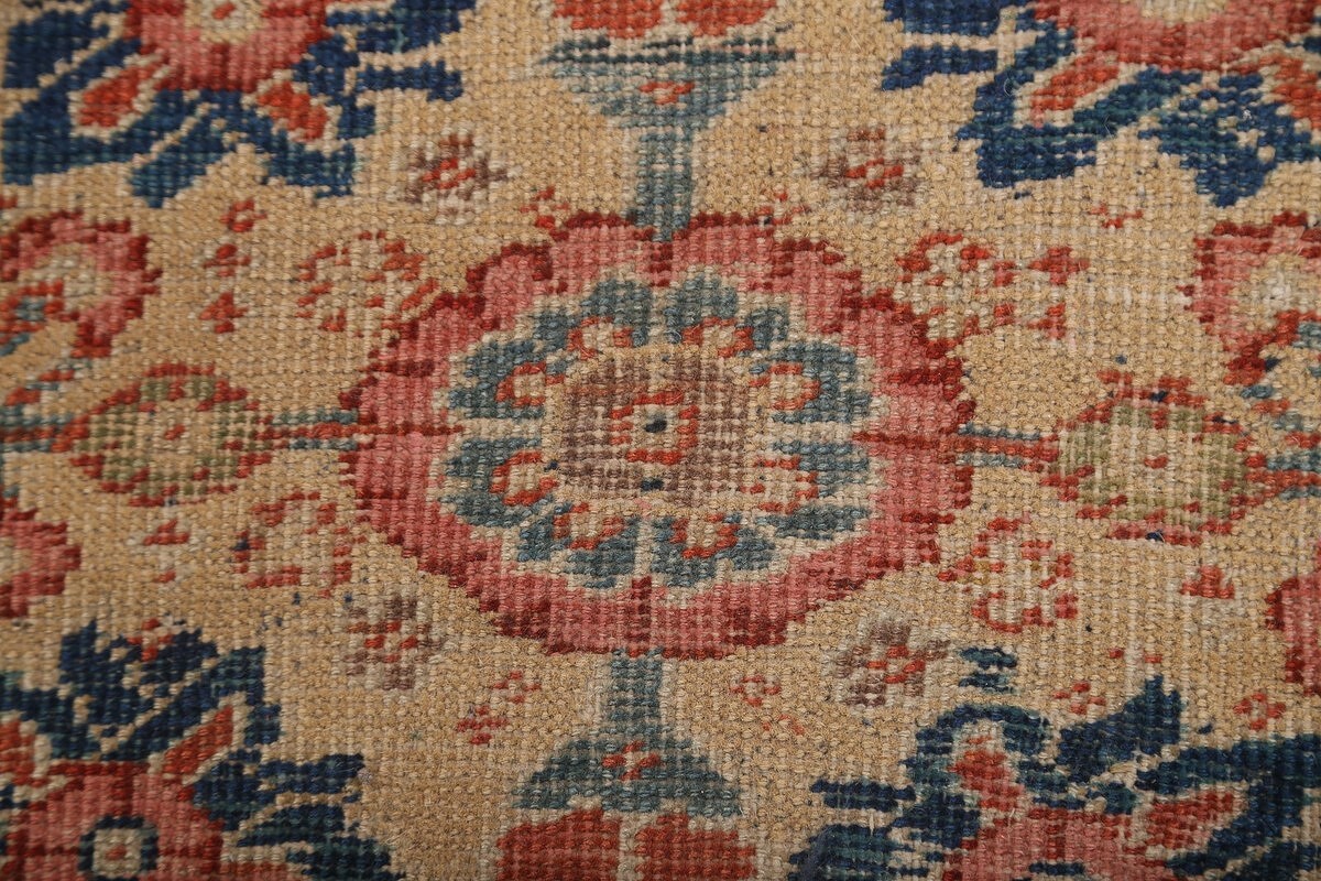 Pre-1900 Antique Sultanabad Large Persian Rug 9x20
