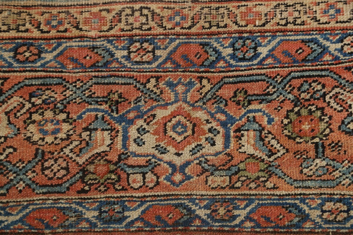 Pre-1900 Antique Sultanabad Large Persian Rug 9x20