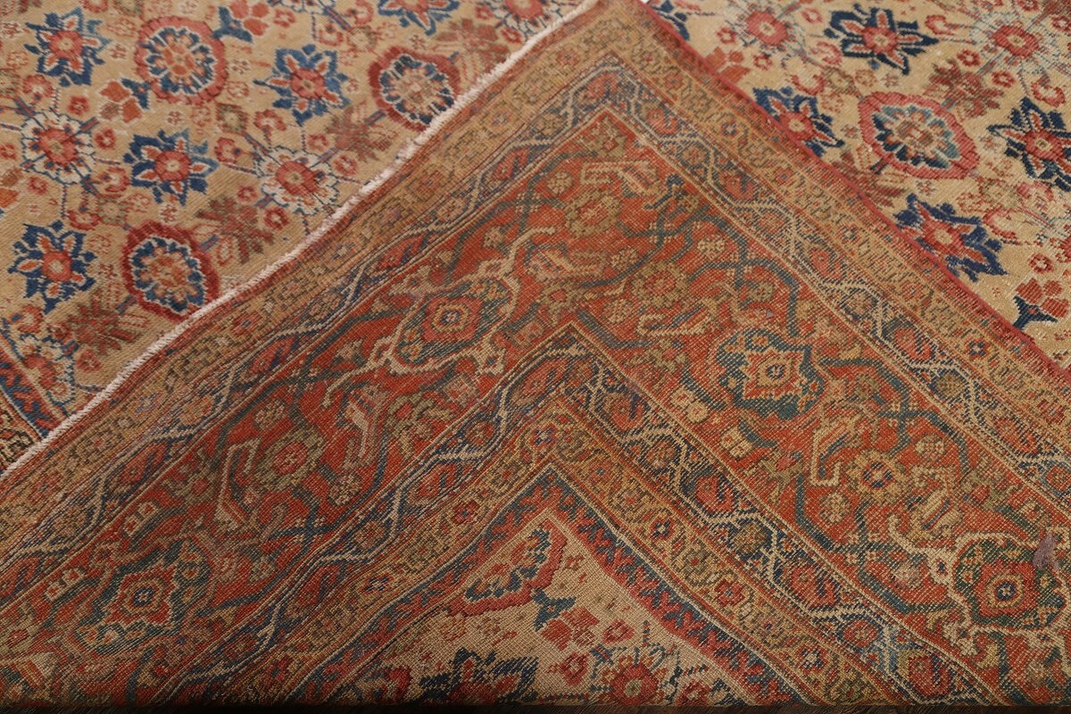 Pre-1900 Antique Sultanabad Large Persian Rug 9x20