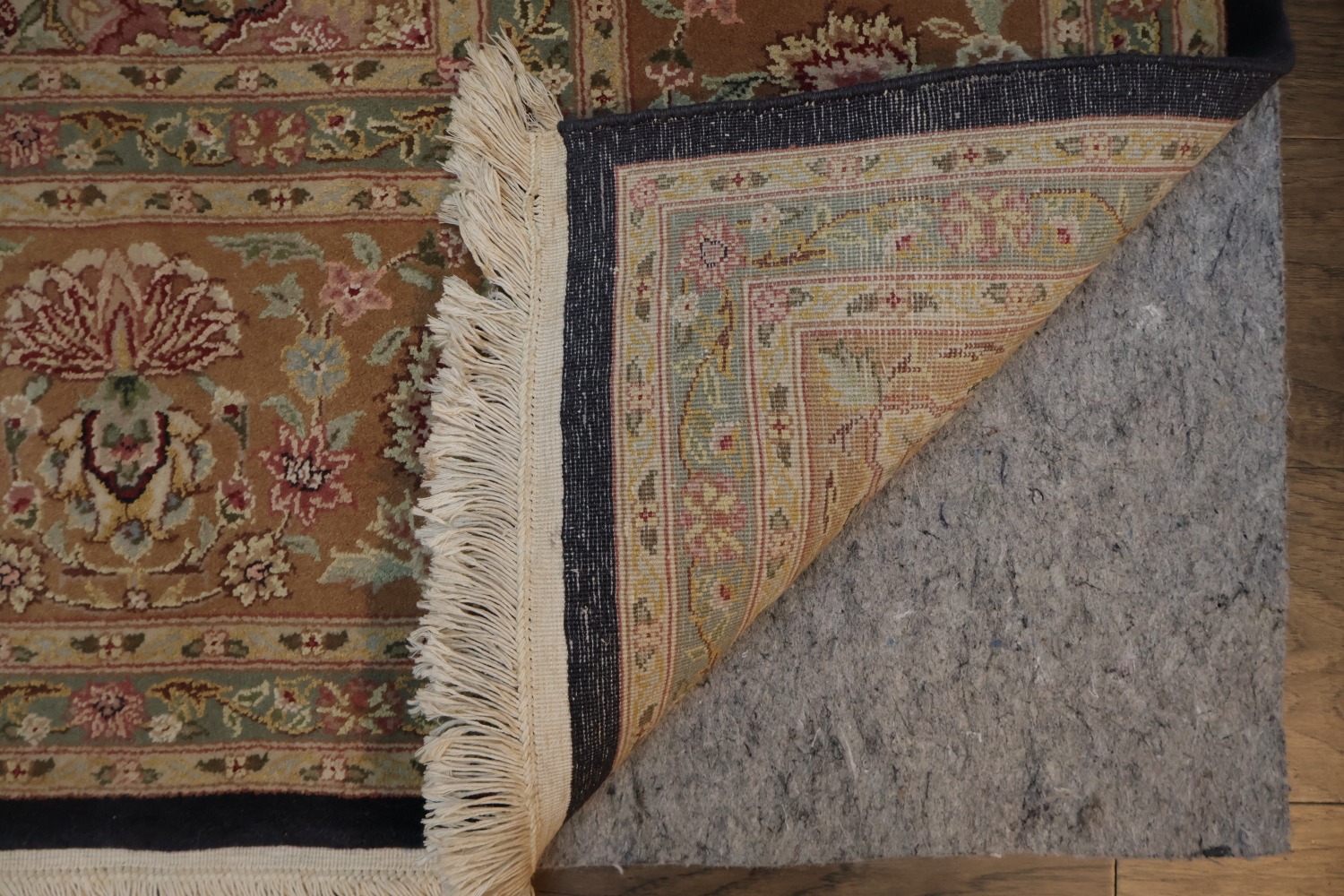 Classic Design Navy Blue and Pink Pak Persian Rug Perfect for Traditional Room 8x10