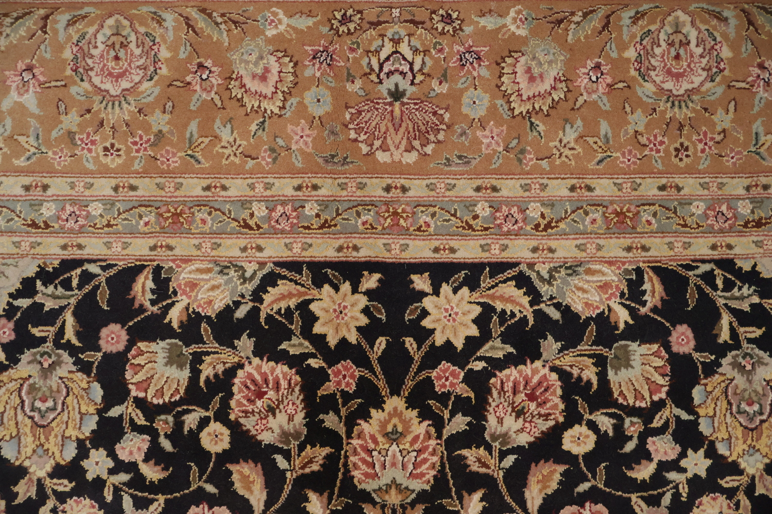 Classic Design Navy Blue and Pink Pak Persian Rug Perfect for Traditional Room 8x10