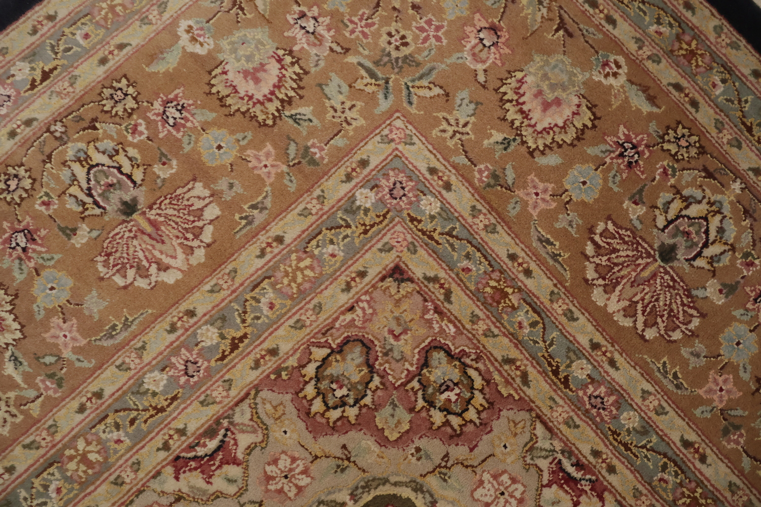 Classic Design Navy Blue and Pink Pak Persian Rug Perfect for Traditional Room 8x10