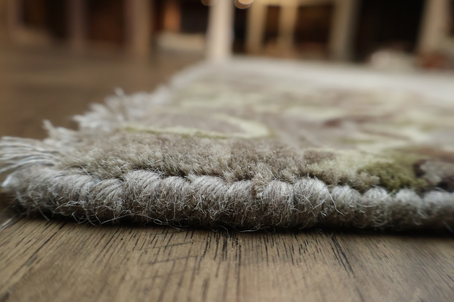 Classic Paisley Design Taupe Brown Rug Perfect for Traditional Living Rooms 9x12