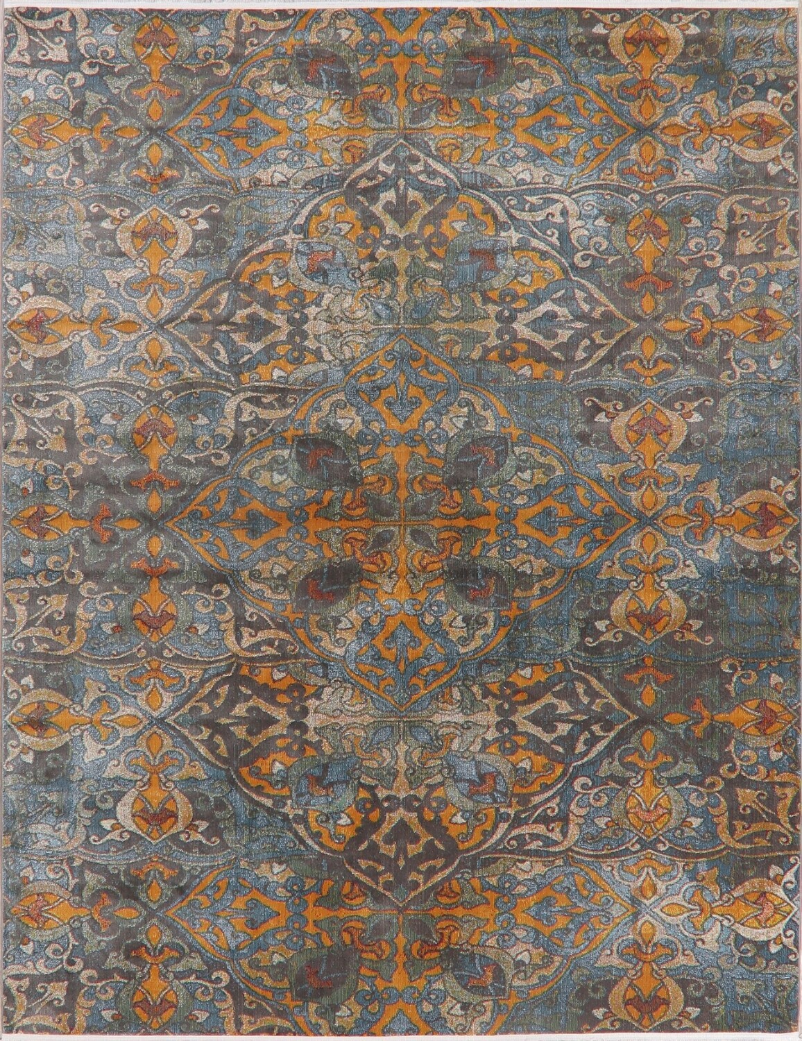 Vintage Style Distressed HeatSet Area Rugs