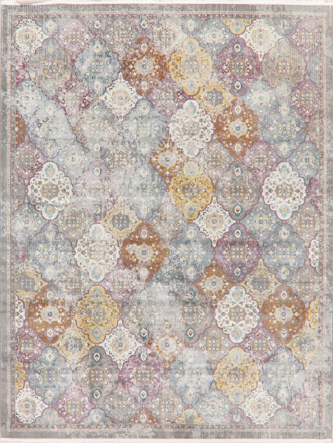Vintage Style Distressed HeatSet Area Rugs
