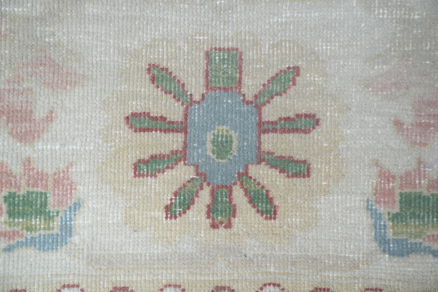 Vegetable Dye Oushak Egyptian Area Rug 9x12