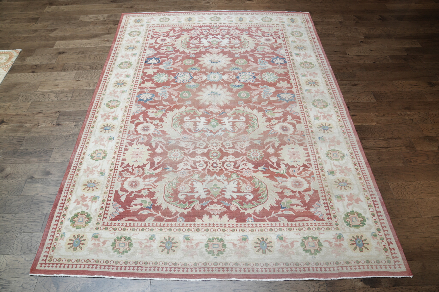 Vegetable Dye Oushak Egyptian Area Rug 9x12
