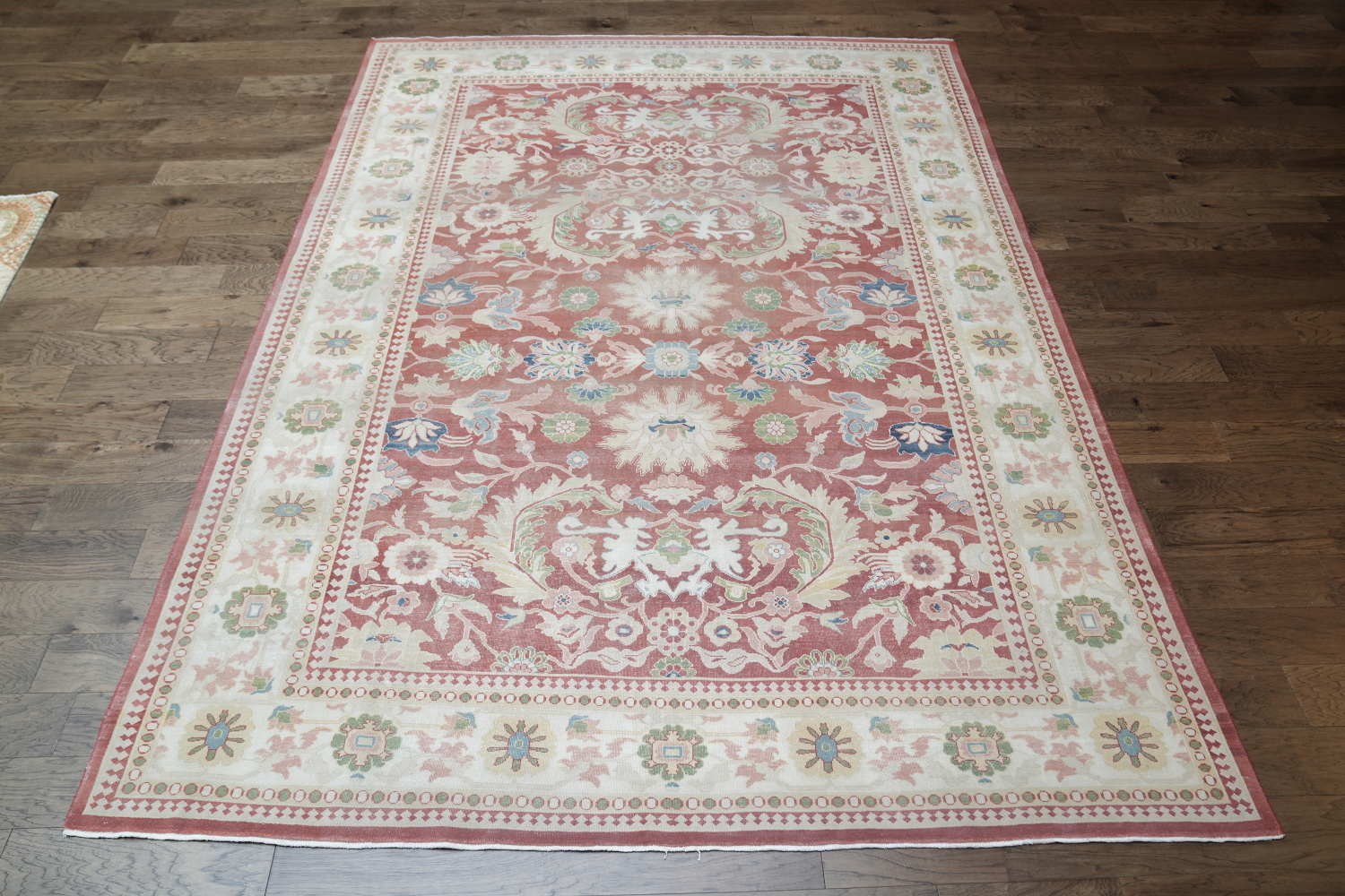 Vegetable Dye Oushak Egyptian Area Rug 9x12